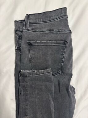 Express Women's Skinny Jeans in Dark Gray